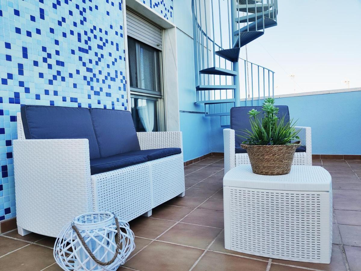 Ático Al Sol en primera línea de playa Apartamento Rota Exterior foto